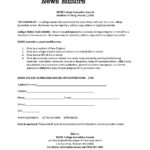 NESNE college journalism awards application 2018