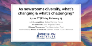 As newsrooms diversify, what’s changing & what’s challenging?