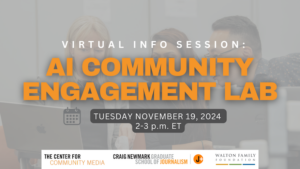 AI Community Engagement Lab Info Session